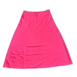 NWT J. Crew Hot Pink Midi Skirt